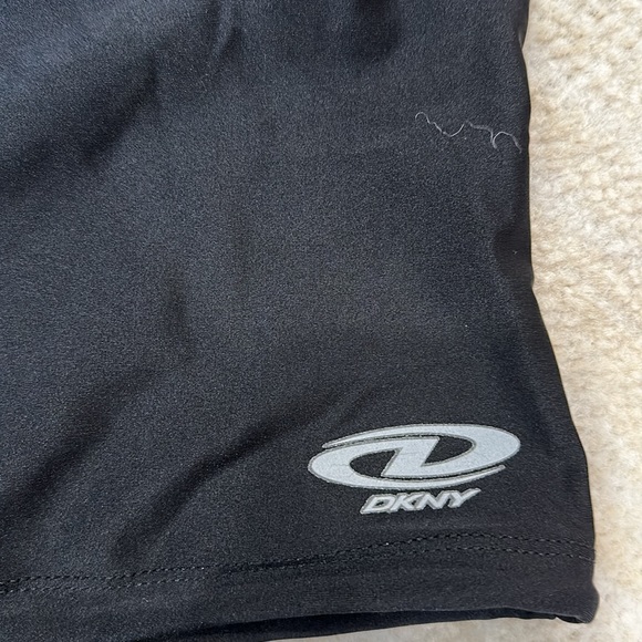 DKNY Vintage Active Wear Top | Cut Out Back | Fits S-M - Picture 2 of 4